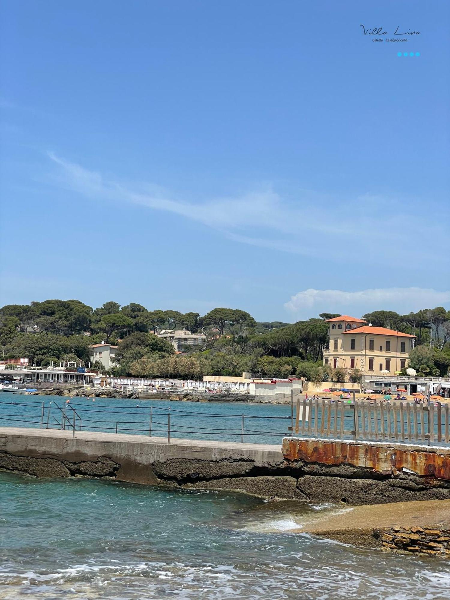 Villa Lina Castiglioncello Kültér fotó