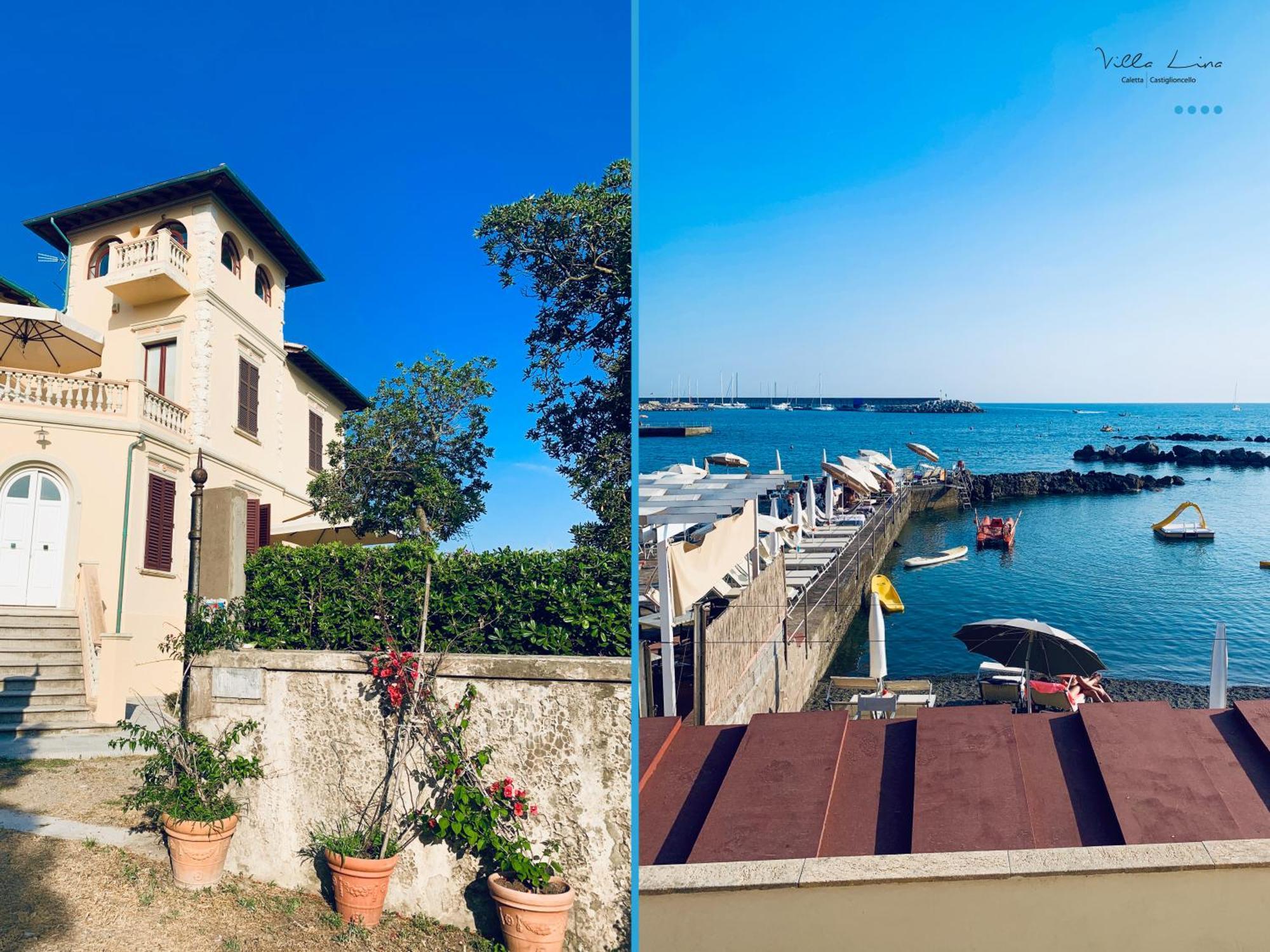 Villa Lina Castiglioncello Kültér fotó